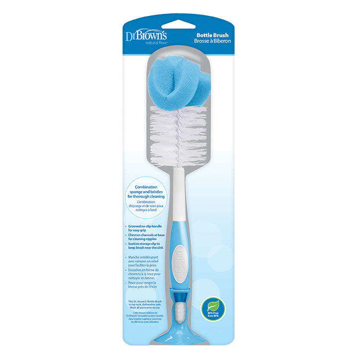 Βούρτσα καθαρισμού μπιμπερόΑπόλυτα εργονομική βούρτσα καθαρισμού μπουκαλιών με μοντέρνα σχεδίαση και χαρούμενα χρώματα.