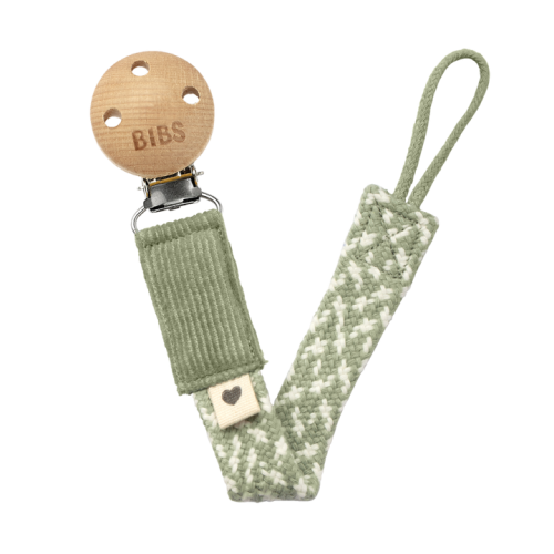 BIBS PACI ΚΛΙΠ ΠΙΠΙΛΑΣ BRAID SAGE / IVORY 9401104
