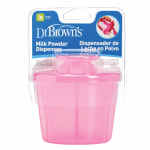 Η φωτογραφία δείχνει Δοσομετρητής σκόνης γάλακτοςΠρακτικό δοχείο σε 3 «διαμερίσματα», για την εύκολη κι ασφαλή μεταφορά της σκόνης του γάλακτος.