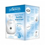 Η φωτογραφία δείχνει Insta-Feed ™ Θερμαντήρας και ΑποστειρωτήςΤώρα μπορείτε να ζεστάνετε μπιμπερό και δοχεία τροφίμων στη στιγμή!Θερμαίνεται σε μόλις 80 δευτερόλεπτα - και αποστειρώνει ακόμα και τα πιο μικρά εξαρτήματα.