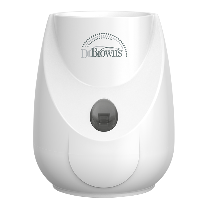 Η φωτογραφία δείχνει Insta-Feed ™ Θερμαντήρας και ΑποστειρωτήςΤώρα μπορείτε να ζεστάνετε μπιμπερό και δοχεία τροφίμων στη στιγμή!Θερμαίνεται σε μόλις 80 δευτερόλεπτα - και αποστειρώνει ακόμα και τα πιο μικρά εξαρτήματα.