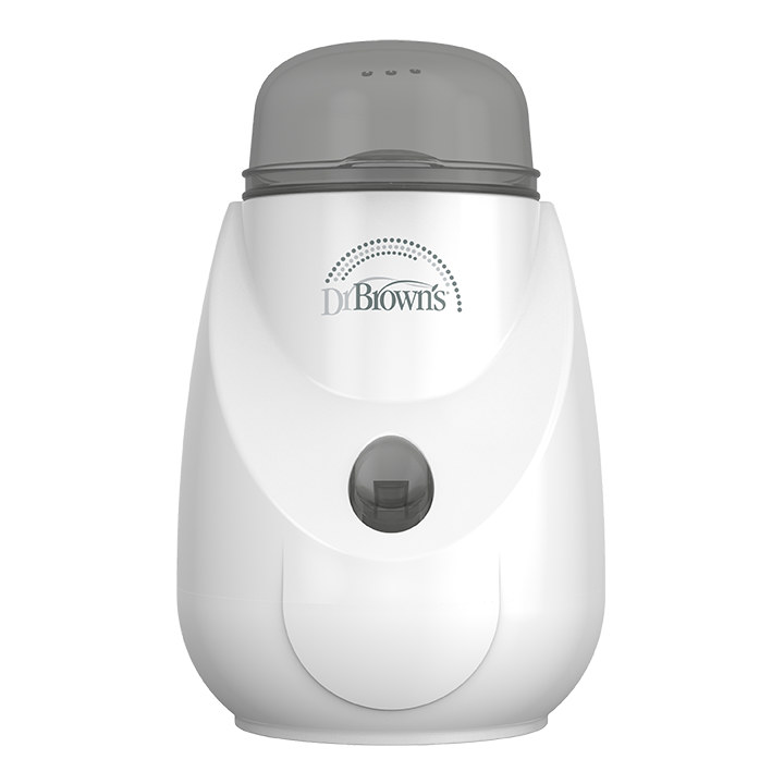 Η φωτογραφία δείχνει Insta-Feed ™ Θερμαντήρας και ΑποστειρωτήςΤώρα μπορείτε να ζεστάνετε μπιμπερό και δοχεία τροφίμων στη στιγμή!Θερμαίνεται σε μόλις 80 δευτερόλεπτα - και αποστειρώνει ακόμα και τα πιο μικρά εξαρτήματα.