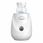 Η φωτογραφία δείχνει Insta-Feed ™ Θερμαντήρας και ΑποστειρωτήςΤώρα μπορείτε να ζεστάνετε μπιμπερό και δοχεία τροφίμων στη στιγμή!Θερμαίνεται σε μόλις 80 δευτερόλεπτα - και αποστειρώνει ακόμα και τα πιο μικρά εξαρτήματα.