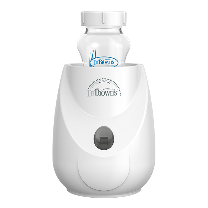 Η φωτογραφία δείχνει Insta-Feed ™ Θερμαντήρας και ΑποστειρωτήςΤώρα μπορείτε να ζεστάνετε μπιμπερό και δοχεία τροφίμων στη στιγμή!Θερμαίνεται σε μόλις 80 δευτερόλεπτα - και αποστειρώνει ακόμα και τα πιο μικρά εξαρτήματα.