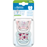 Η φωτογραφία δείχνει Ορθοδοντικές Πιπίλες Πεταλούδα PreventΟι πιπίλες PreVent της Dr.