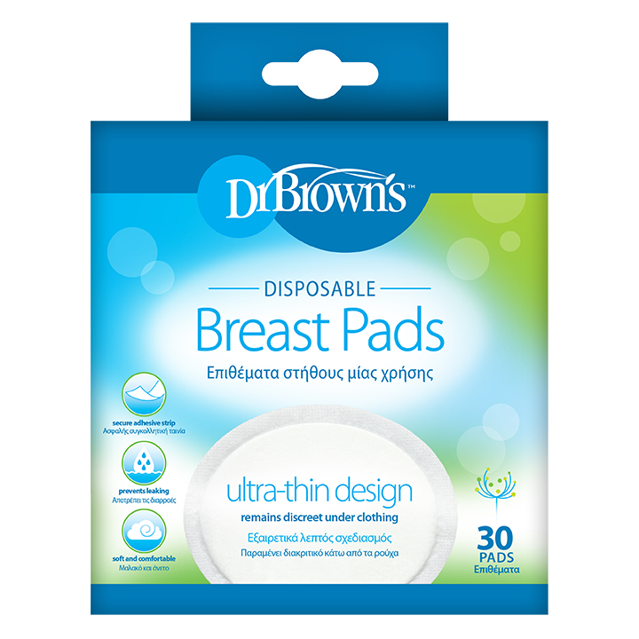 Eπιθέματα στήθους μίας χρήσηςΠρακτικά και «αόρατα» επιθέματα μιας χρήσης, που χαρίζουν αυτοπεποίθηση και άνεση σε κάθε γυναίκα που θηλάζει, με τον πιο φυσικό τρόπο.