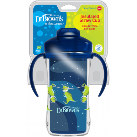 Κύπελλο θερμός με καλαμάκι 300 ml αγόριTo Dr.