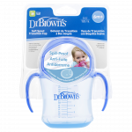 Κύπελλο 180 ml μαλακό στόμιο με καπάκι και λαβέςΕιδικά σχεδιασμένο κύπελλο εκπαίδευσης, για το πρώτο στάδιο «ανεξαρτητοποίησης» του μωρού.