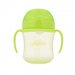 Κύπελλο 180 ml μαλακό στόμιο με καπάκι και λαβέςΕιδικά σχεδιασμένο κύπελλο εκπαίδευσης, για το πρώτο στάδιο «ανεξαρτητοποίησης» του μωρού.