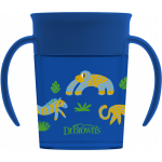 Η φωτογραφία δείχνει Κύπελλο 360° με λαβές 200 mlΤο ειδικά διαμορφωμένο κύπελλο Dr Brown's™ Cheers 360° παρέχει άνεση στο παιδί να πίνει από όλες τις πλευρές χωρίς διαρροές.