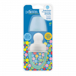 Η φωτογραφία δείχνει Τροφοδότης ΣιλικόνηςΕισάγετε με ασφάλεια το μωρό σε νέο φαγητό με τον τροφοδότη σιλικόνης του Dr.