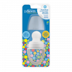 Η φωτογραφία δείχνει Τροφοδότης ΣιλικόνηςΕισάγετε με ασφάλεια το μωρό σε νέο φαγητό με τον τροφοδότη σιλικόνης του Dr.