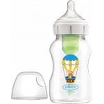 Μπιμπερό Πλαστικό με Φαρδύ Λαιμό Options+Εργονομικά σχεδιασμένο μπιμπερό με φαρδύ λαιμό, που μέσω της καινοτομίας της διέλευσης του αέρα εξασφαλίζει μοναδικά πλεονεκτήματα στο τάισμα.