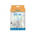 Μπιμπερό Πλαστικό με Φαρδύ Λαιμό Options+Εργονομικά σχεδιασμένο μπιμπερό με φαρδύ λαιμό, που μέσω της καινοτομίας της διέλευσης του αέρα εξασφαλίζει μοναδικά πλεονεκτήματα στο τάισμα.