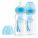 Η φωτογραφία δείχνει Μπιμπερό Πλαστικό με Φαρδύ Λαιμό Options+Εργονομικά σχεδιασμένο μπιμπερό με φαρδύ λαιμό, που μέσω της καινοτομίας της&nbsp;διέλευσης του αέρα εξασφαλίζει μοναδικά πλεονεκτήματα στο τάισμα.