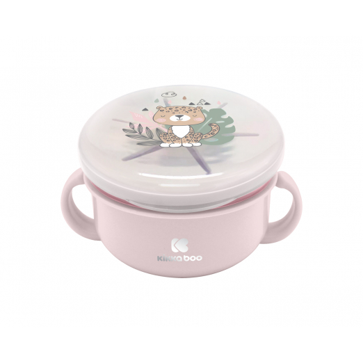 Μπολάκι φαγητού η σνακ της εταιρείας Kikka BooΔιαθέτει μαλακές χειρολαβές σιλικόνης.