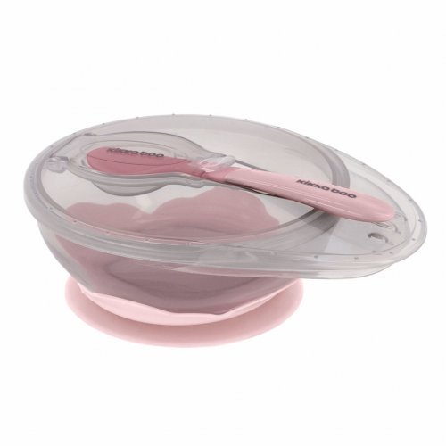ΜΠΩΛ ΦΑΓΗΤΟΥ ΜΕ ΚΟΥΤΑΛΙ - KIKKA BOO SUNCTION BOWL WITH SPOON PINK 31302040096