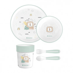KIKKA BOO ΣΕΤ ΦΑΓΗΤΟΥ SAVANNA MINT 31302040138
