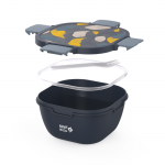 Η φωτογραφία δείχνει ΔΙΑΣΤΑΣΕΙΣ ΠΡΟΪΟΝΤΟΣΒάρος: 0,24 kgΜήκος: 19,00 cmΎψος: 11,00 cmΠλάτος: 19,00 cmΧωρητικότητα: 1,70 litreΠάχος: 2,50 mm