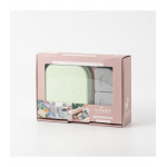 ΠΛΗΡΟΦΟΡΙΕΣΔοχείο φαγητού 15x15cm από ανοξείδωτο ατσάλι με2 δοχεία σιλκόνης 7x7cm, , Συσκευασία σε κουτί με παράθυρο