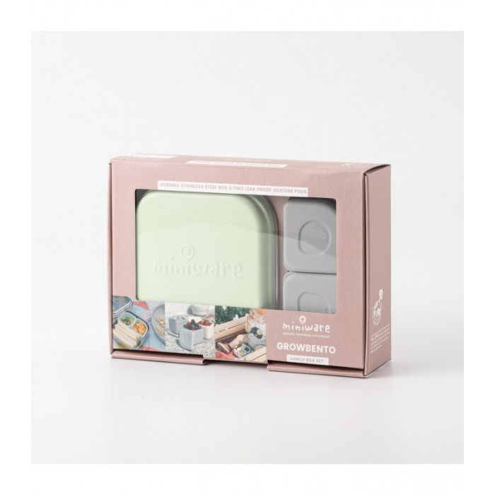 ΠΛΗΡΟΦΟΡΙΕΣΔοχείο φαγητού 15x15cm από ανοξείδωτο ατσάλι με2 δοχεία σιλκόνης 7x7cm, , Συσκευασία σε κουτί με παράθυρο