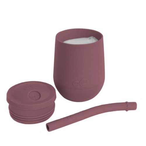 Ezpz Εκπαιδευτικό ποτήρι 12+ μηνών Mini Cup + καλαμάκι Maure MS-M4985U