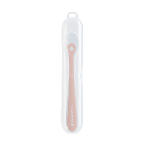 KIKKA BOO ΚΟΥΤΑΛΙ ΣΙΛΙΚΟΝΗΣ 1 ΤΜΧ ΜΕ ΘΗΚΗ BLUSH 31302040174