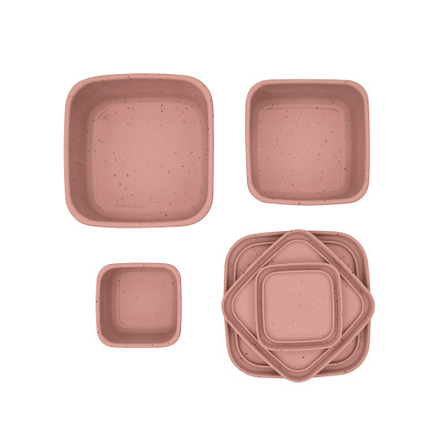 KIKKA BOO ΣΕΤ 3 ΤΕΜ ΜΠΩΛ SNACK ΣΙΛΙΚΟΝΗΣ PLATINUM BLUSH 31302050046