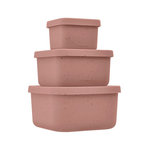 KIKKA BOO ΣΕΤ 3 ΤΕΜ ΜΠΩΛ SNACK ΣΙΛΙΚΟΝΗΣ PLATINUM BLUSH 31302050046
