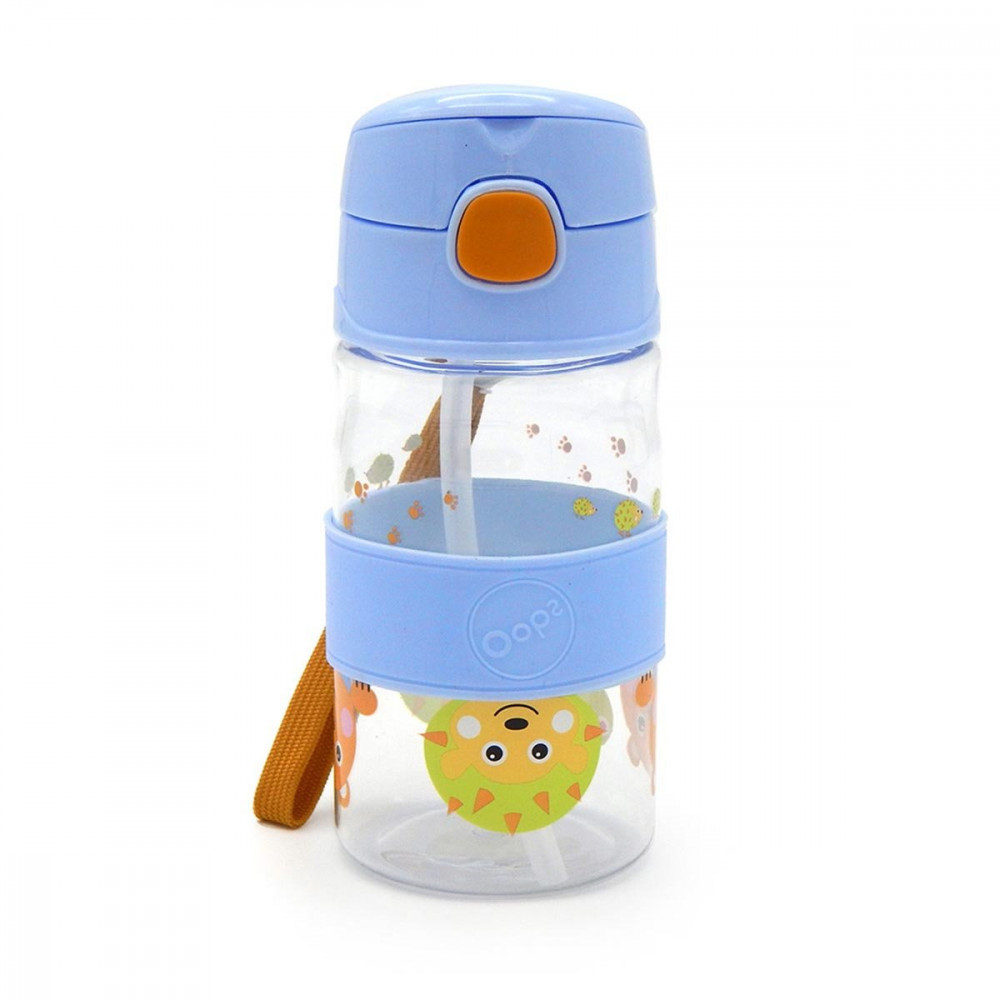 Μπουκάλι διαφανές από TRITAN :BPA FREEMELANIME FREEPHTHALATE FREEPVC FREEHλικία 12Μ+Χωρητικότητα 400mlΚουμπί για να ανοίγει το καπάκι.