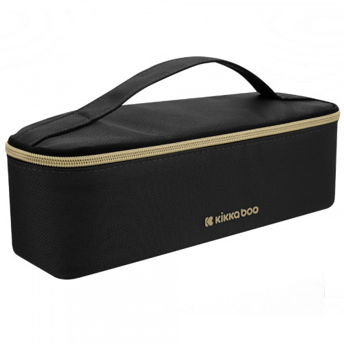 KIKKA BOO ΘΕΡΜΟΣ ΤΣΑΝΤΑ ΦΑΓΗΤΟΥ 28x10x8CM FOODY BLACK 2025 31108020064