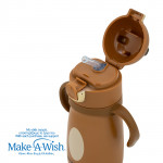 NAVA Θερμός μπουκάλι ανοξείδωτο "We Care", Brown Bear 300ml 10-016-110