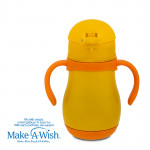 NAVA Θερμός μπουκάλι ανοξείδωτο "We Care", Yellow Duck 300ml 10-016-116