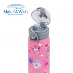 NAVA Θερμός μπουκάλι ανοξείδωτο "We Care", Pinky Girly 500ml 10-110-014