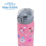 NAVA Θερμός μπουκάλι ανοξείδωτο "We Care", Pinky Girly 500ml 10-110-014