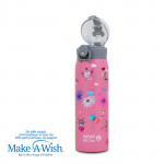 NAVA Θερμός μπουκάλι ανοξείδωτο "We Care", Pinky Girly 500ml 10-110-014