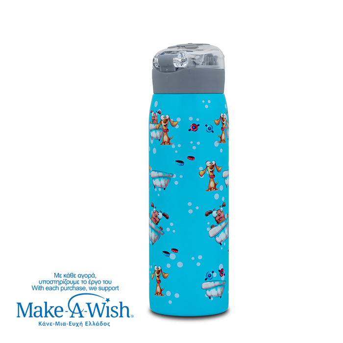 NAVA Θερμός μπουκάλι ανοξείδωτο "We Care", Doggy Bath 500ml 10-110-016