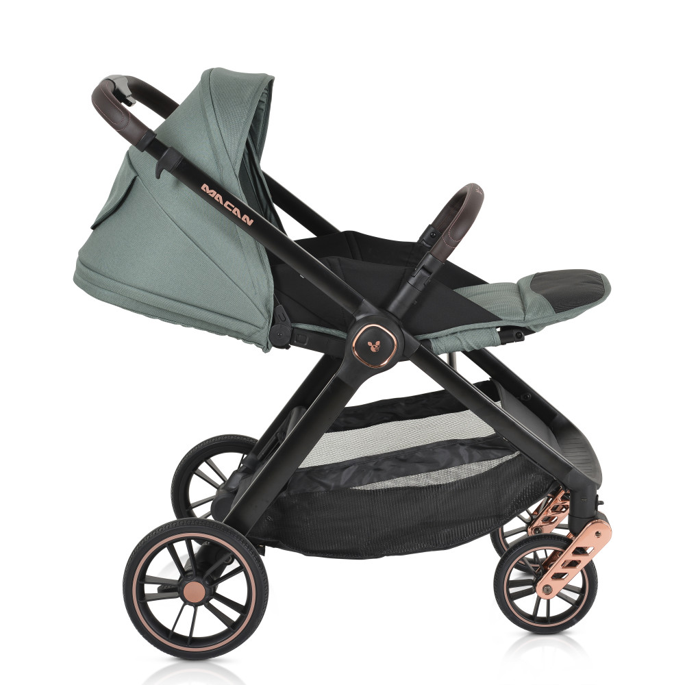 Η φωτογραφία δείχνει Καρότσι υψηλής ποιότητας για πόλη και εξοχή της εταιρείας Cangaroo.