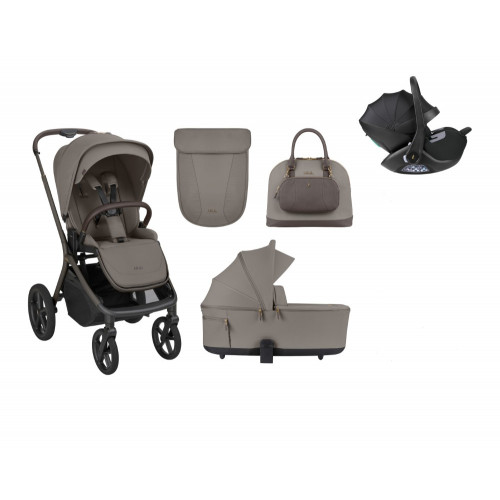 KIKKA BOO GOYA 3 ΣΕ 1 ΠΟΛΥΚΑΡΟΤΣΙ ΜΕ ΚΑΘΙΣΜΑ ΑΥΤΟΚΙΝΗΤΟΥ PLATINUM MOCCA 31001020170-3