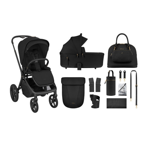 KIKKA BOO GOYA 3 ΣΕ 1 ΠΟΛΥΚΑΡΟΤΣΙ ΜΕ ΚΑΘΙΣΜΑ ΑΥΤΟΚΙΝΗΤΟΥ PLATINUM NOIR 31001020174-3