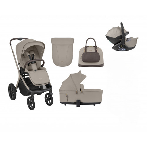 KIKKA BOO GOYA 3 ΣΕ 1 ΠΟΛΥΚΑΡΟΤΣΙ ΜΕ ΚΑΘΙΣΜΑ ΑΥΤΟΚΙΝΗΤΟΥ PLATINUM CHAMPANGE 31001020169-3