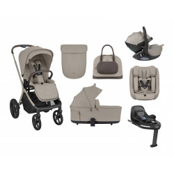 KIKKA BOO GOYA 5 ΣΕ 1 ΠΟΛΥΚΑΡΟΤΣΙ ΜΕ 2 ΚΑΘΙΣΜΑΤΑ ΚΑΙ ΒΑΣΗ ISOFIX PLATINUM CHAMPANGE 31001020169-5