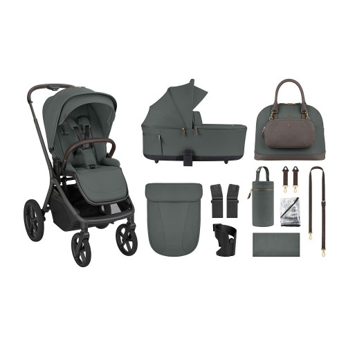 KIKKA BOO GOYA 3 ΣΕ 1 ΠΟΛΥΚΑΡΟΤΣΙ ΜΕ ΚΑΘΙΣΜΑ ΑΥΤΟΚΙΝΗΤΟΥ PLATINUM OLIVE 31001020172-3