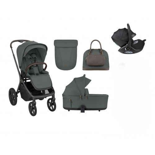 KIKKA BOO GOYA 3 ΣΕ 1 ΠΟΛΥΚΑΡΟΤΣΙ ΜΕ ΚΑΘΙΣΜΑ ΑΥΤΟΚΙΝΗΤΟΥ PLATINUM OLIVE 31001020172-3