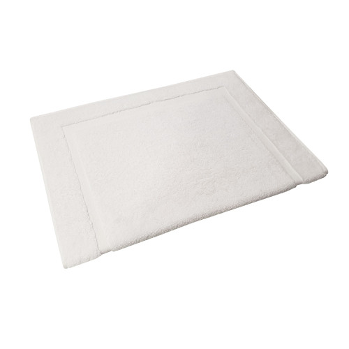 Ταπέτο Μπάνιου PLAIN Line WHITE Cotton 100% 700gr 50x70