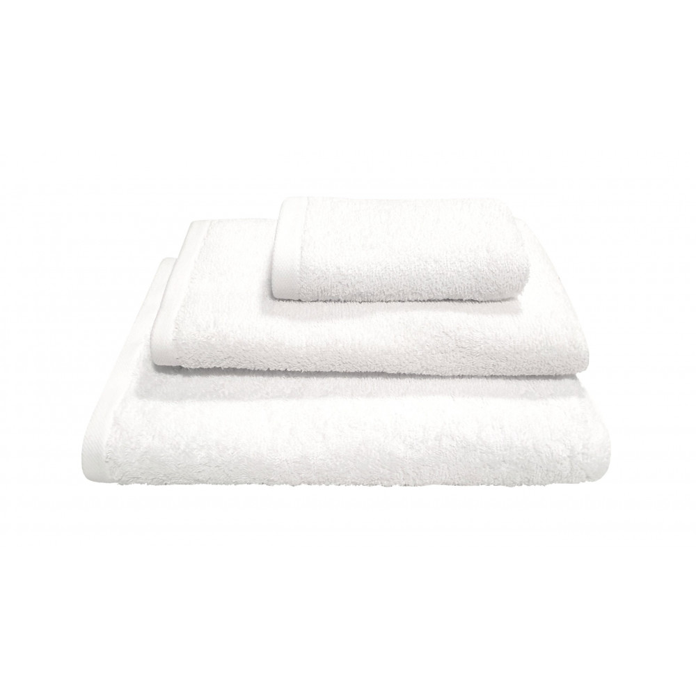 1 Πετσέτα Cotton 100% 430gr/m2 65x135Χρώμα: White