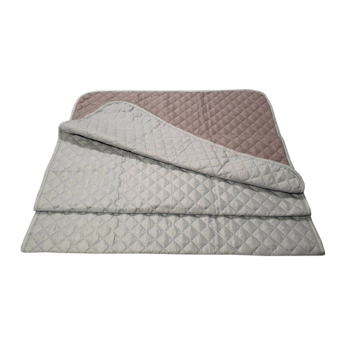 Runner  Microfiber ULTRASONIC 70gr/m2 ΜΕ ΡΕΛΙ ΓΚΡΙ - ΓΚΡΙ ΑΝΟΙΧΤΟ Υπέρδιπλο 72Χ240