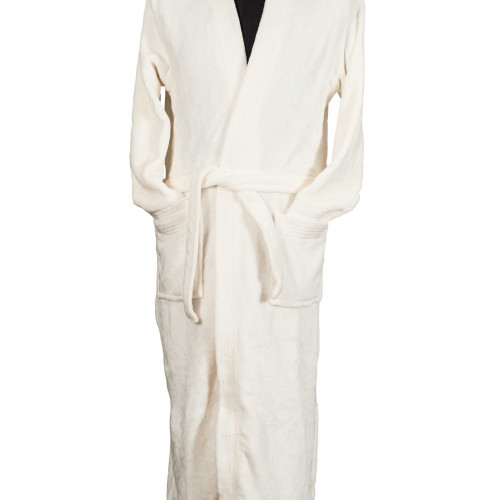 Μπουρνούζι CORAL FLEECE Line Polyester 100% με γιακά 430gr/m2 -  EXTRA LARGE