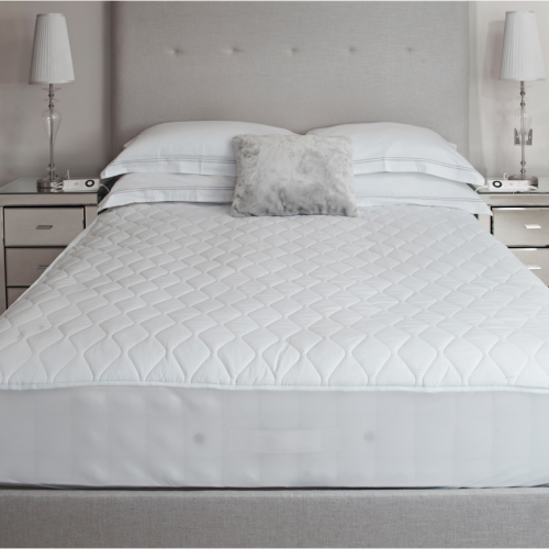 Επίστρωμα Καπιτονέ Le Blanc Cotton 100% μονό 100x200+30