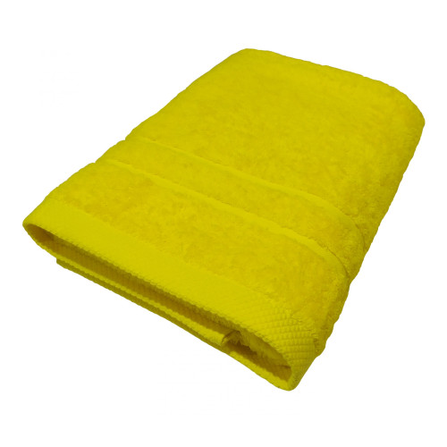 Πετσέτα Πισίνας POOL LUXURY Line Cotton 100% 600gr/m2 Κίτρινη 80x145